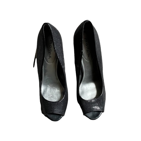 Maripe Glitter Heels - Picture 2 of 5